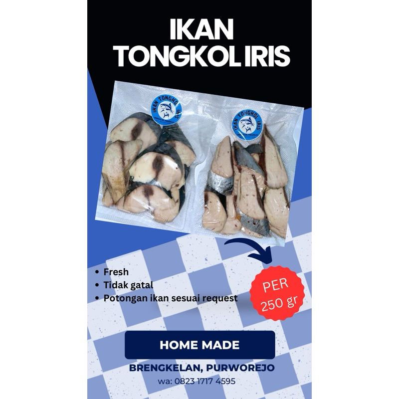 

Tuna dan Cakalang kukus iris