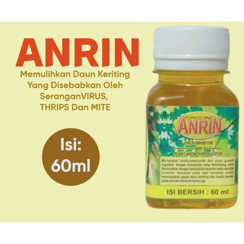 Zat pengatur tumbuh virus inhibitor Anrin 60 ml