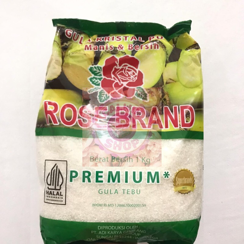 

Gula 1kg / Gula Rose Brand 1kg / Gula Pasir 1kg