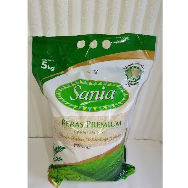 

* atqiya * Beras Sania 5 kg - beras pulen premium