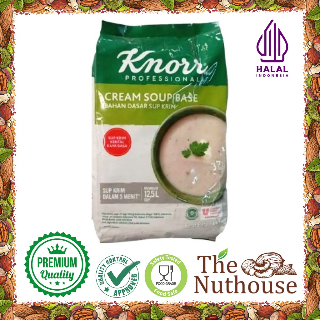 

KNORR Cream of Soup Base / Bahan Dasar Krim Sup Instan 1kg [HALAL]