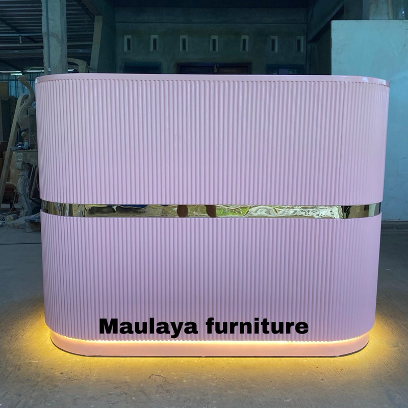 Meja Kerja Meja Resepsionis Modern Minimalis