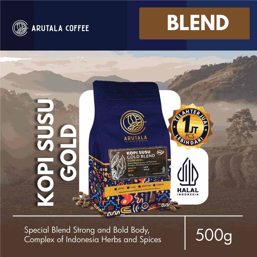 ARUTALA Kopi Susu Gold Blend 500 gram