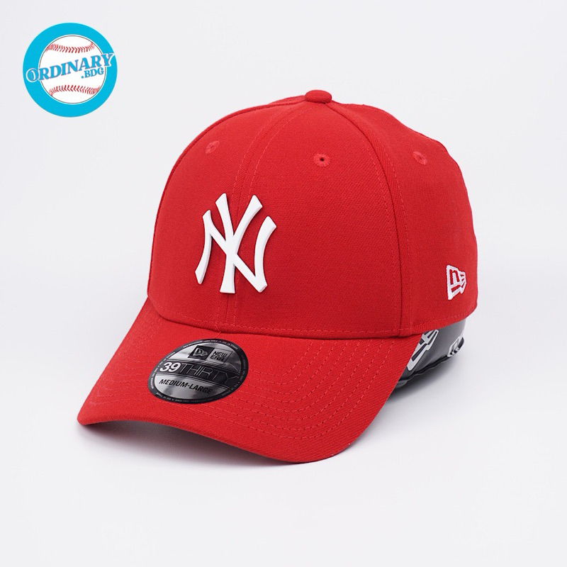 Topi New Era Original Yankees Metal Badge Red