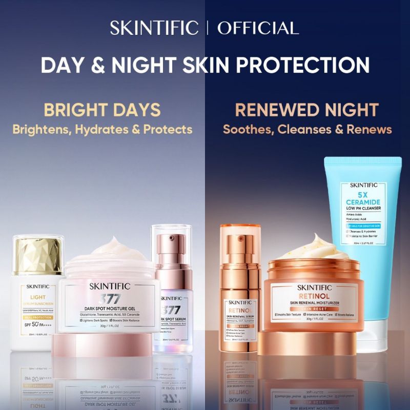 SKINTIFIC-6pcs paket skincare set