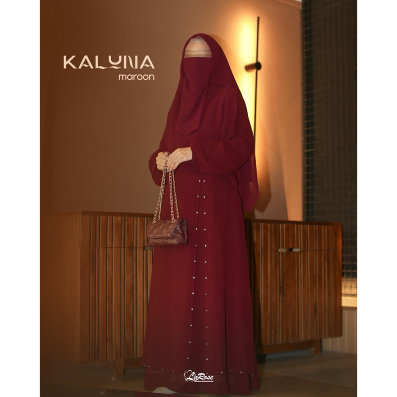 Kaluna Dress Model Terbaru Outfit Lebaran by Larose Moslem