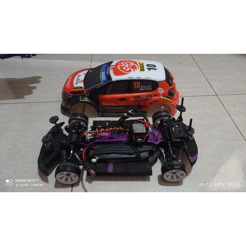 kit hsp flying fish set up rally bekas.