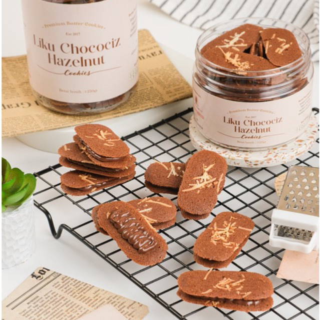 

Lidah Kucing Chocociz Hazelnut