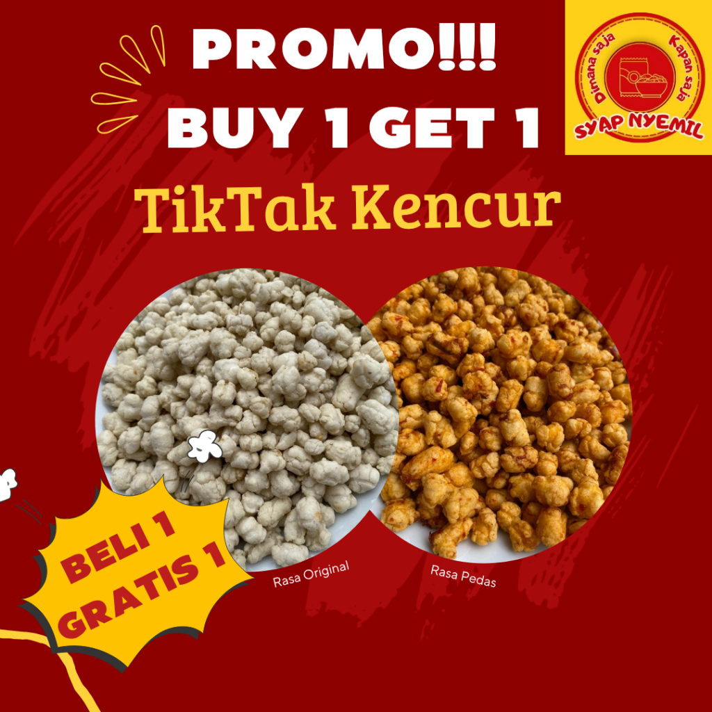 

Tiktak Kencur Promo Buy 1 Get 1