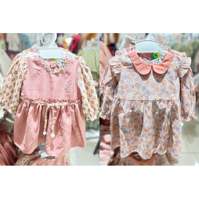 LITTLE M Baby Dres anak usia 6-36bulan