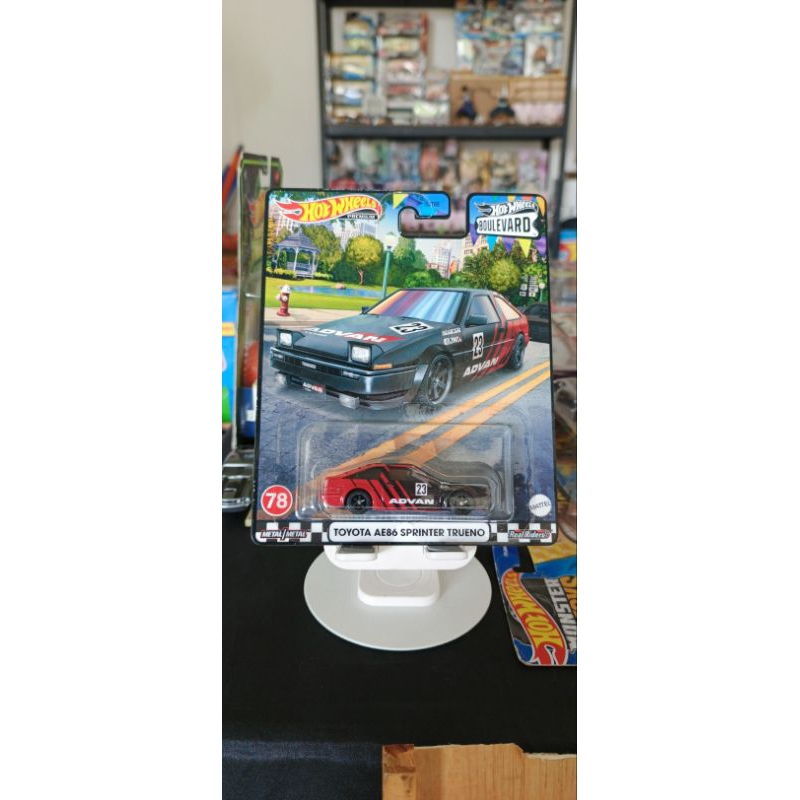 Hot Wheels Boulevard Toyota AE86 Trueno Advan