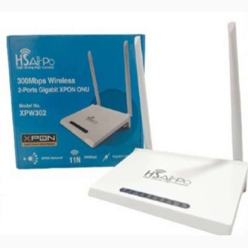 HSAirpo XPW302 Gigabit Modem OLT XPon EPon GPon Fiber Optic