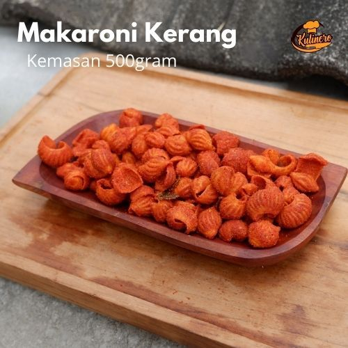 

MAKARONI KERANG KEMASAN 500GRAM/MAKANAN RINGAN/KEMASAN 500GRAM/MAKARONI KERANG