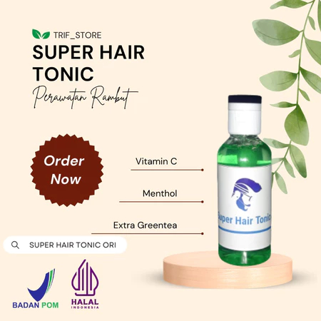 Super Hair Tonic Ramuan Penyubur Rambut Perawatan Rambut anti Rambut kusut Penyubur Rambut