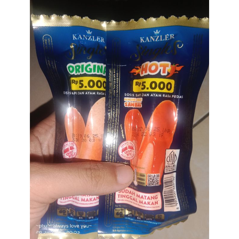 

sosis kanzler varian Original 35gr(tanggung)