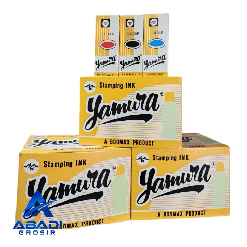 

TINTA YAMURA | Tinta/Refill/Isi Bak/Stampel/Stamping Ink Stempel Yamura Standard 27ml