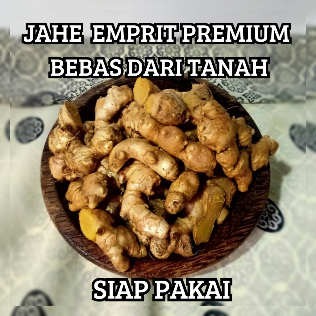 

Jahe Emprit bersih PREMIUM 100% ASLI ✅. Kemasan: 100gr, 250gr, 500gr, 1kg.