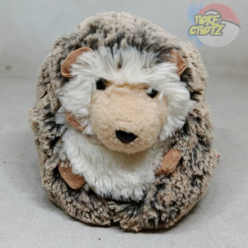 Boneka Douglas Spunky Hedgehog Plush Stuffed Animal Soft Toy landak 12cm