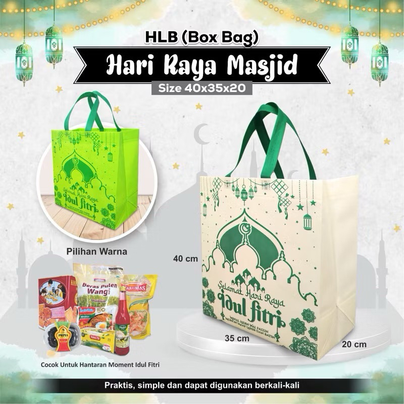 

Tas lebaran hari raya jumbo
