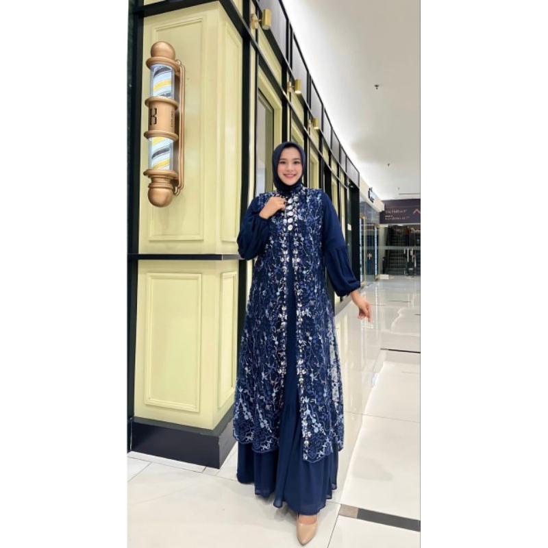 MAHARANI DRESS GAMIS SYARI MEWAH TERBARU FASHION MUSLIMAH WANITA