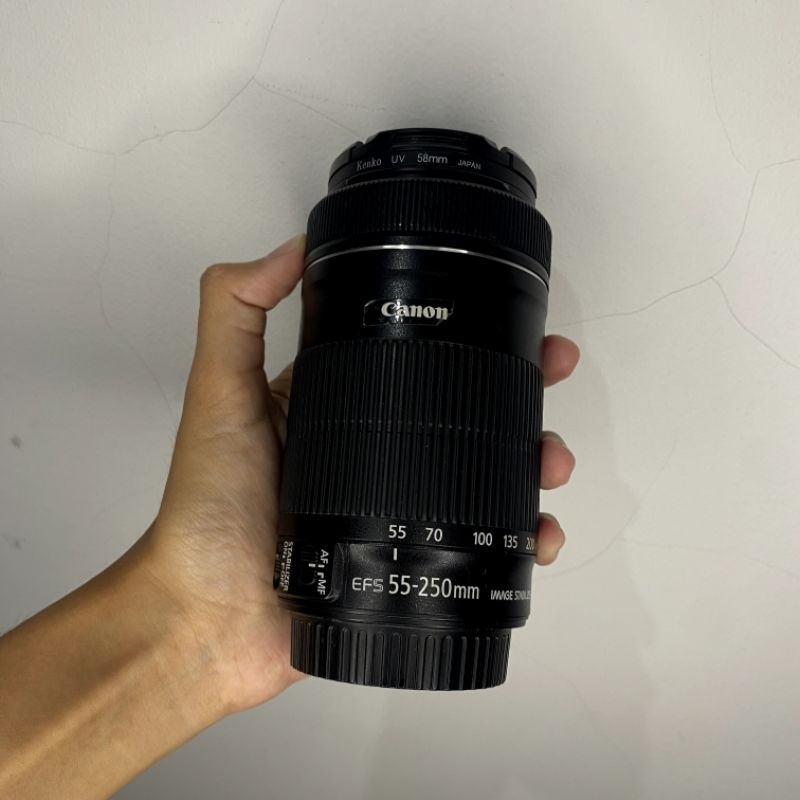 Lensa Tele Zoom Canon 55-250mm Is ii