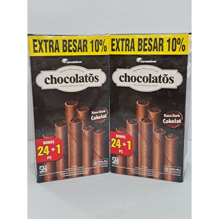 

Garudafood Chocolatos Tastës Rasa Dark Cokelat