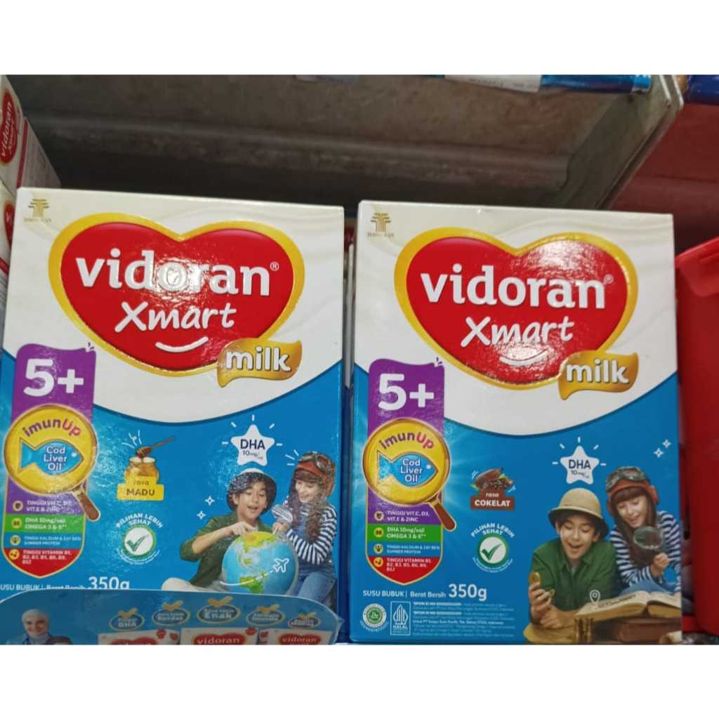 

Vidoran 5+ 350gr Vidoran Xmart 5+ susu Vidoran