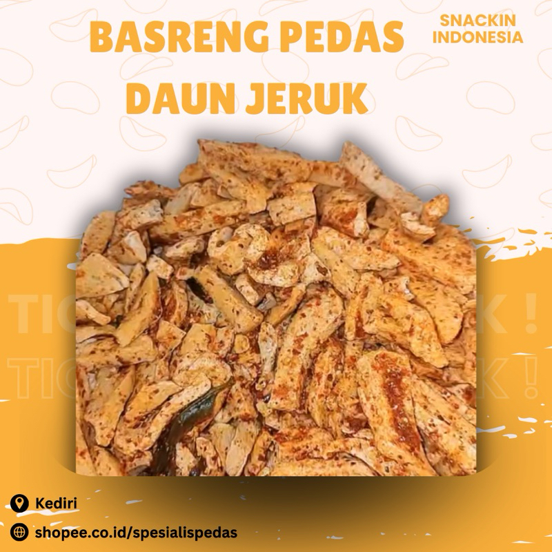 

[5gram] Basreng Pedas Daun Jeruk Kiloan Murah