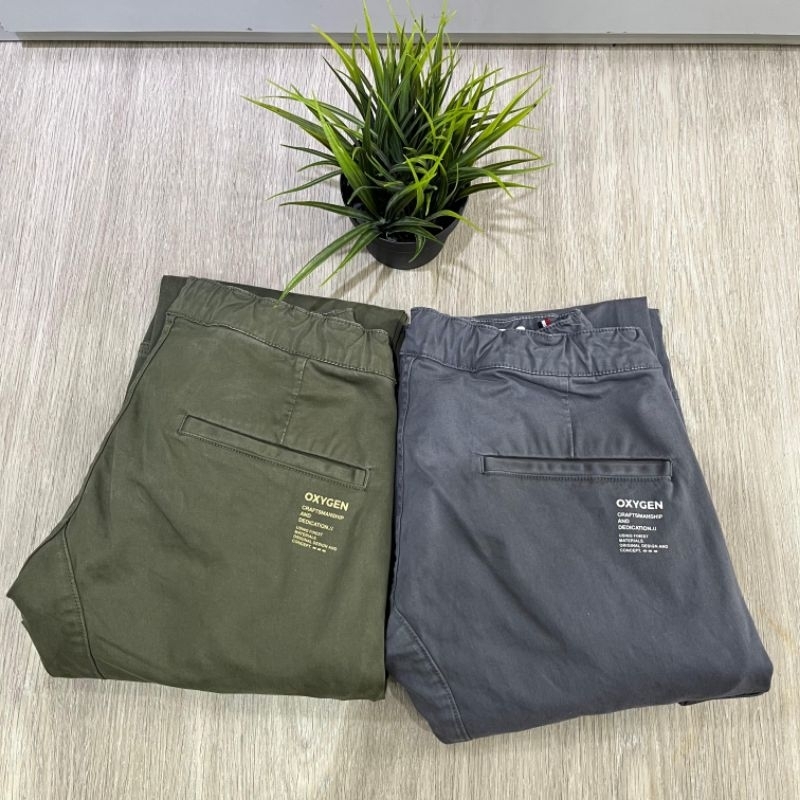 celana cargo panjang oxygen pria original STRETCH/MELAR