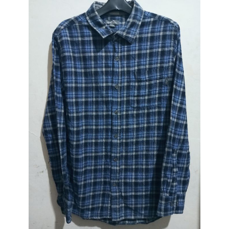 Kemeja flanel thripting original brand  EDDIE BAUER