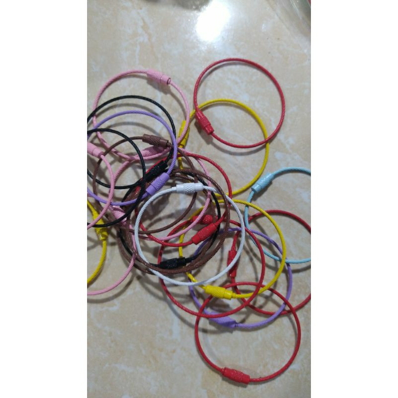 ring putar/mix warna/ganci/27 pcs