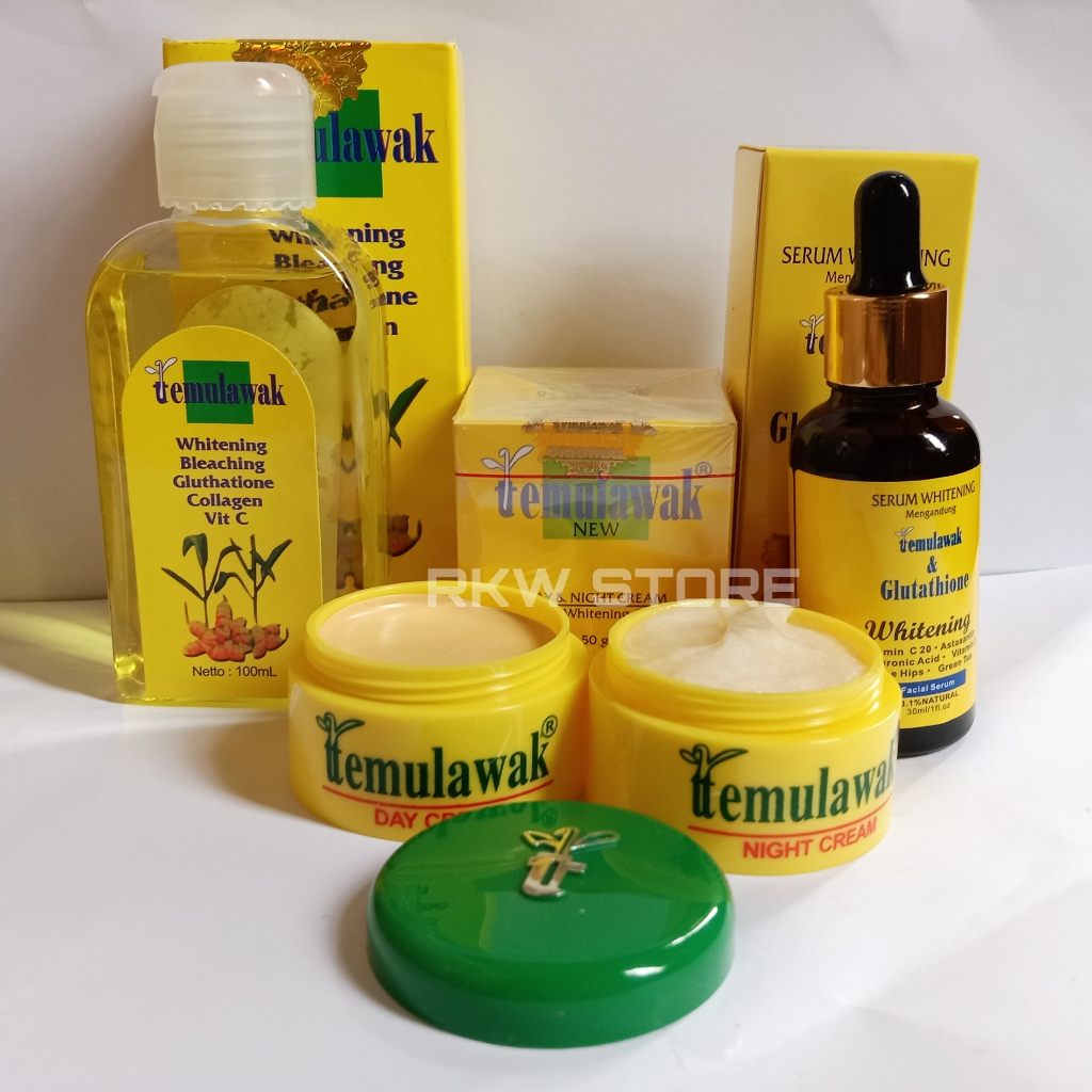 Paket Temulawak Cream Serum dan Toner
