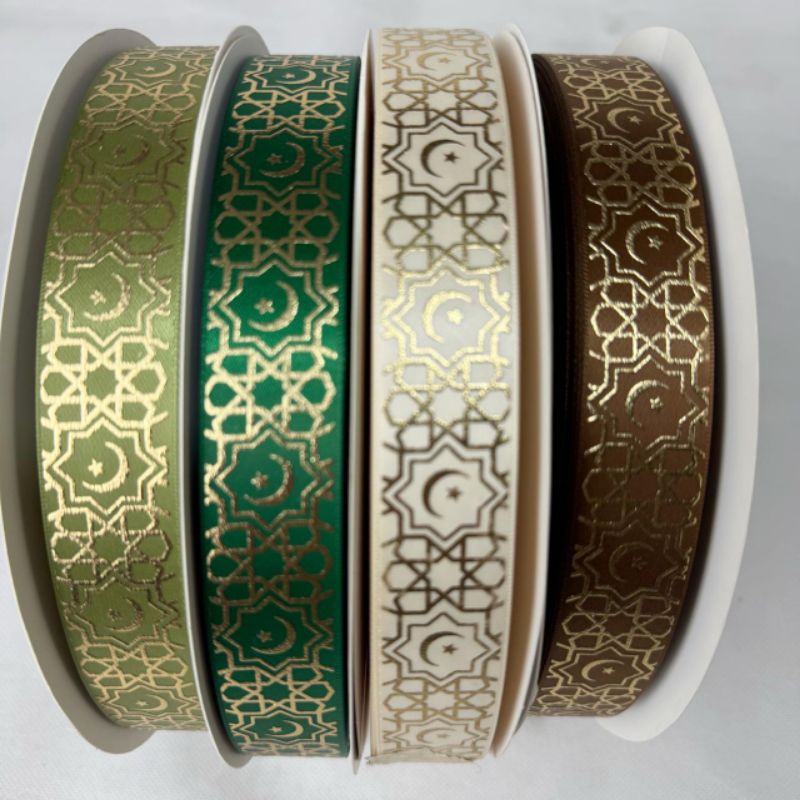 

1 METER - PITA IDUL FITRI PREMIUM LEBAR 2,5 CM | PITA LEBARAN PREMIUM
