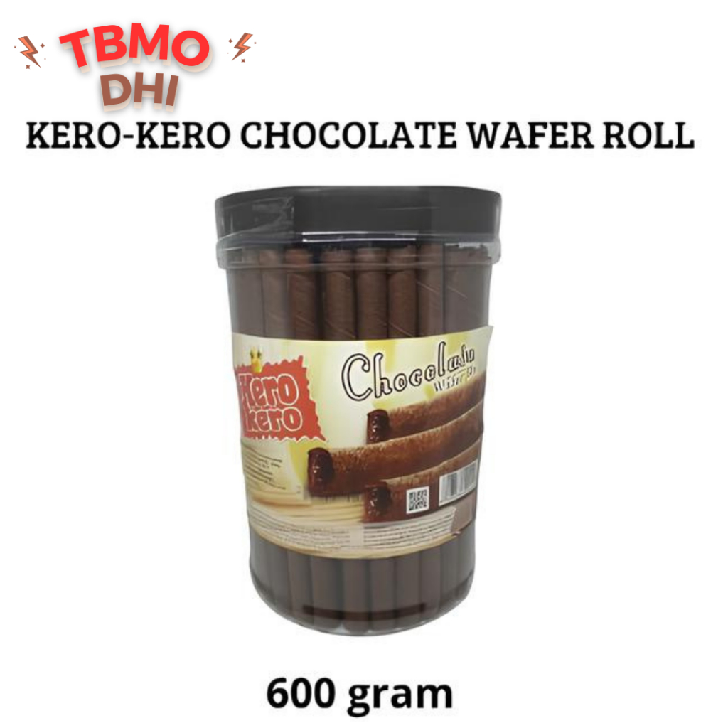 

TBMO Chocolate Wafer Roll Kero-Kero Long 600GR / Kue Lebaran