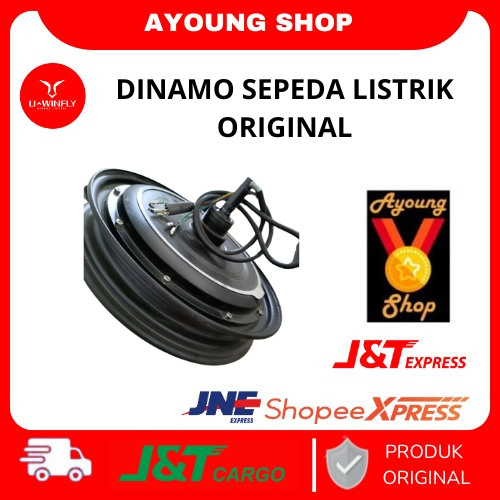 DINAMO SEPEDA LISTRIK ORIGINAL