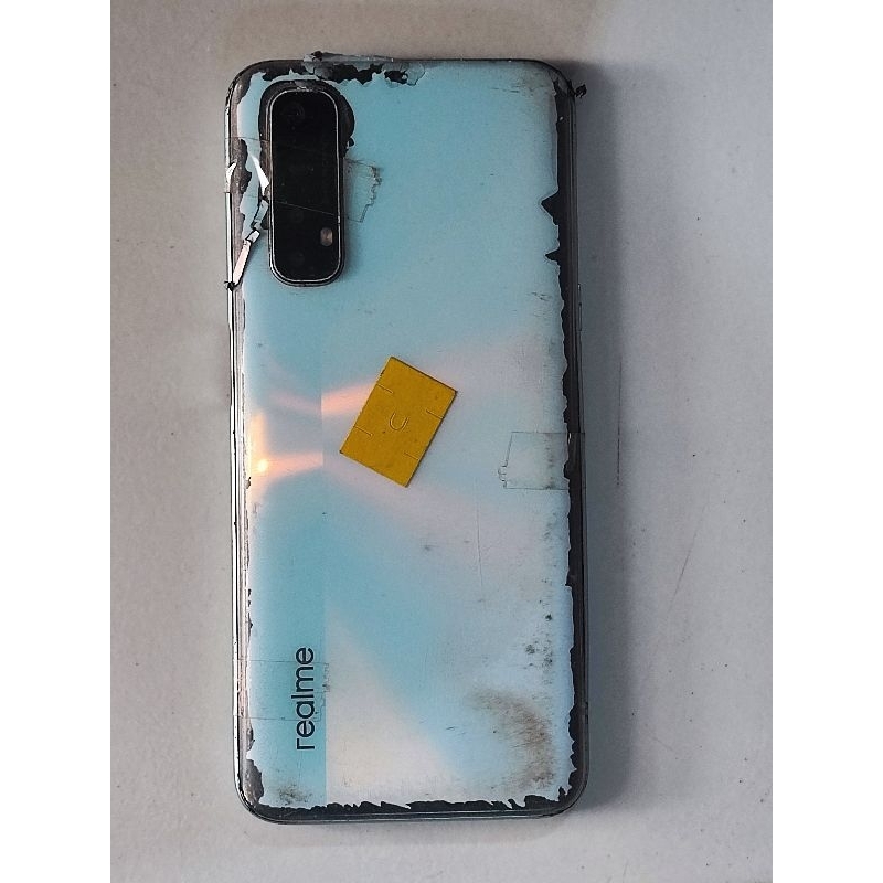 Realme 7 Unit Minus Lcd mesin normal Perawan tested bergaransi