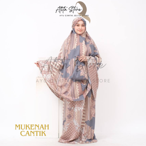 MUKENAH CANTIK - MUKENAH DEWASA MOTIF PREMIUM