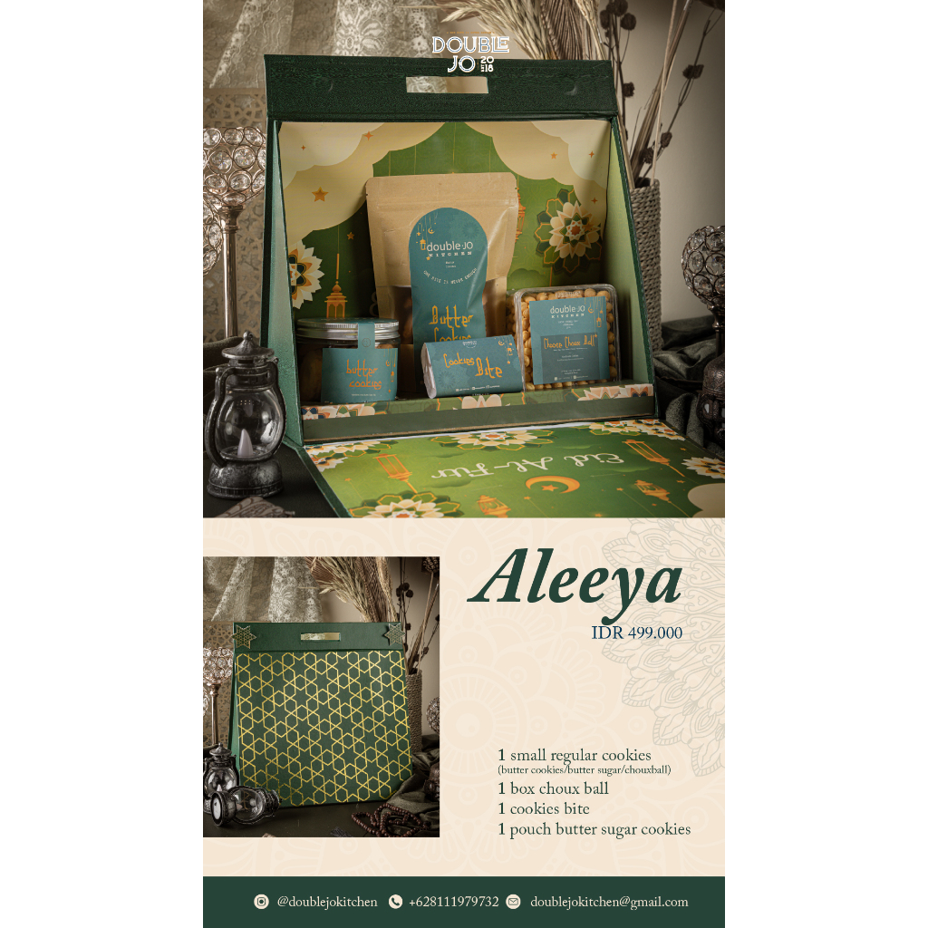

Aleeya Cookies Hampers box