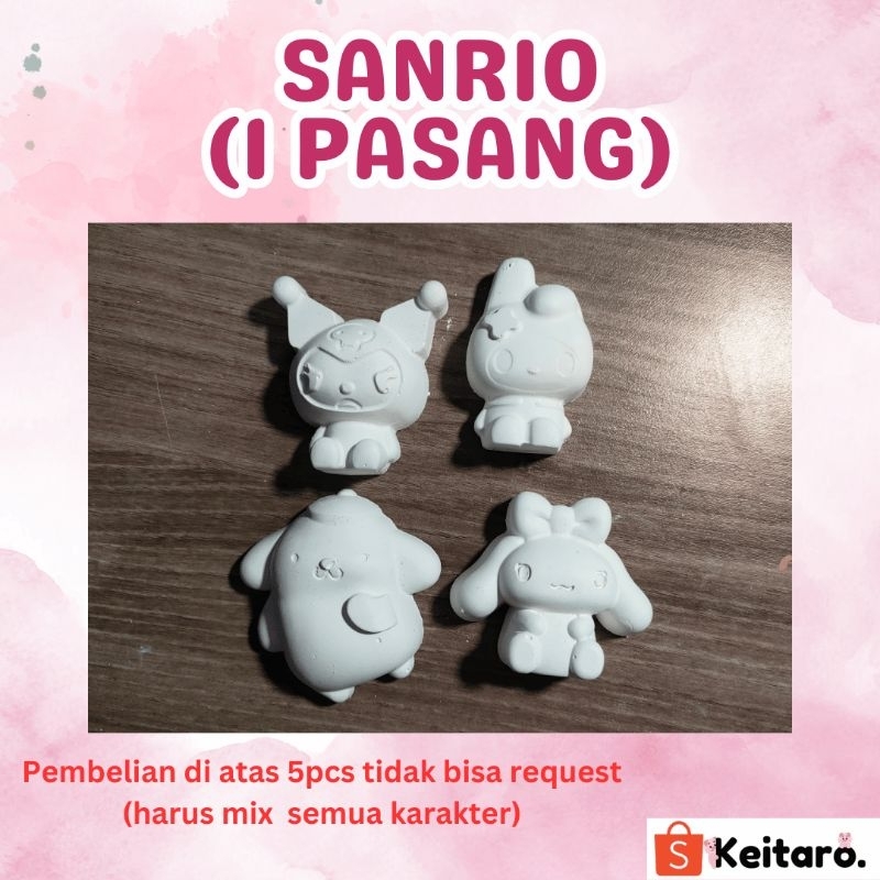 *KEITARO* PATUNG SAJA Gypsum Lukis , Mewarnai Anak, Souvenir Ulang Tahun Anak, Aktifitas Sekolah Pau