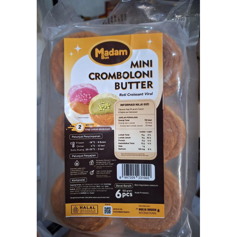 

MADAM BUN CROMBOLONI BUTTER ISI 6 PCS