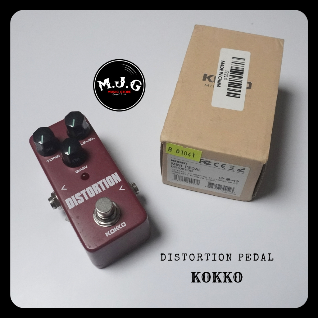Kokko distortion distorsi original delay overdrive efek pedal gitar elektrik