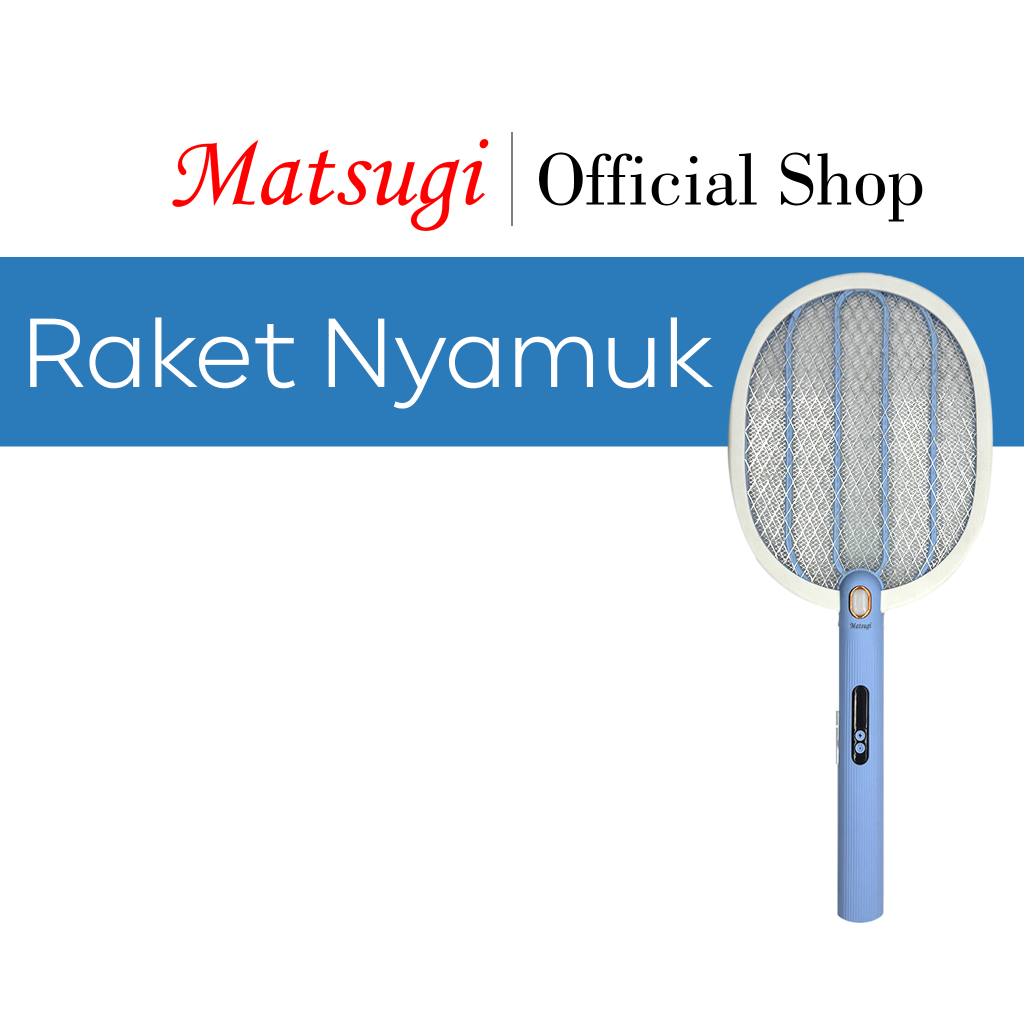 MATSUGI Raket Nyamuk LED 3 Lapis MG 17