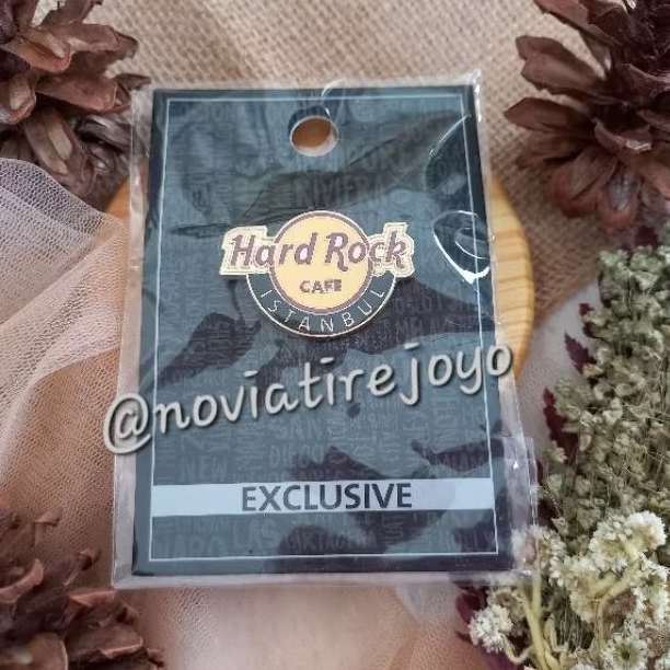 EXCLUSIVE PIN LOGO HARD ROCK CAFE ISTANBUL AUTHENTIC