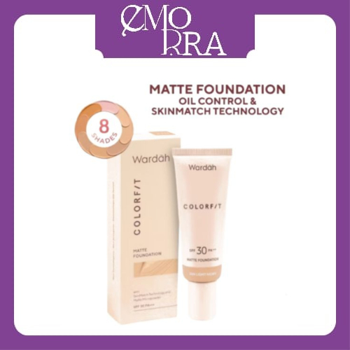 Wardah Colorfit Matte Foundation