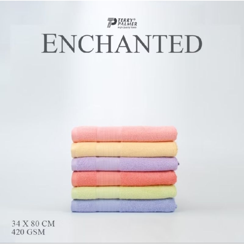 Handuk TERRY PALMER 34x80 ENCHANTED/TERRY PALMER 30x30 Hotelier/Handuk Sport/Handuk Salon / Handuk W