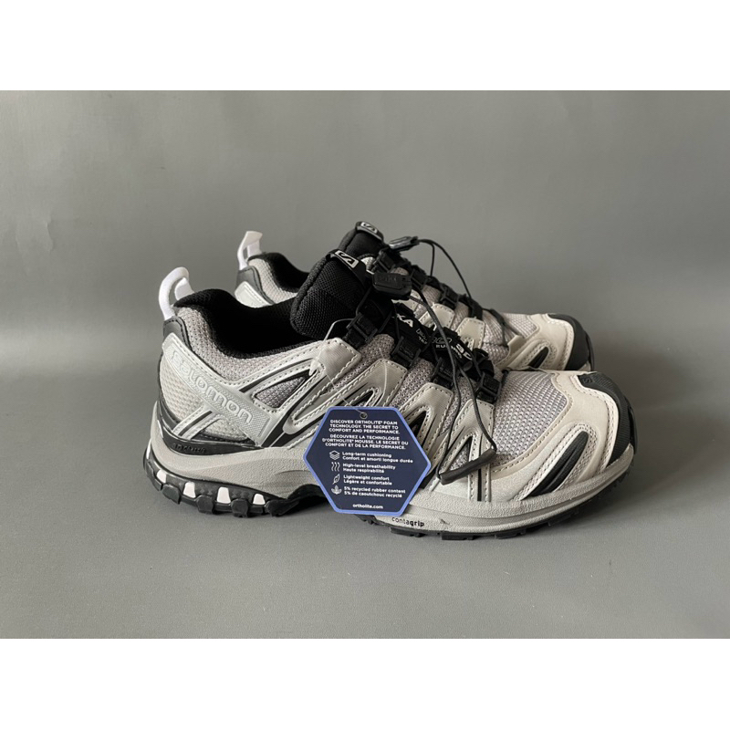 Sepatu Salomon XA Pro 3D Grey Black