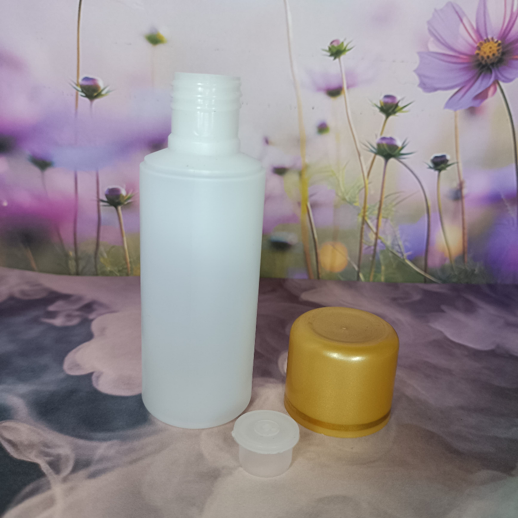 YL AquaGlow Bottle 60ml – Botol Toner Hidrasi & Penyegar Emas Natural