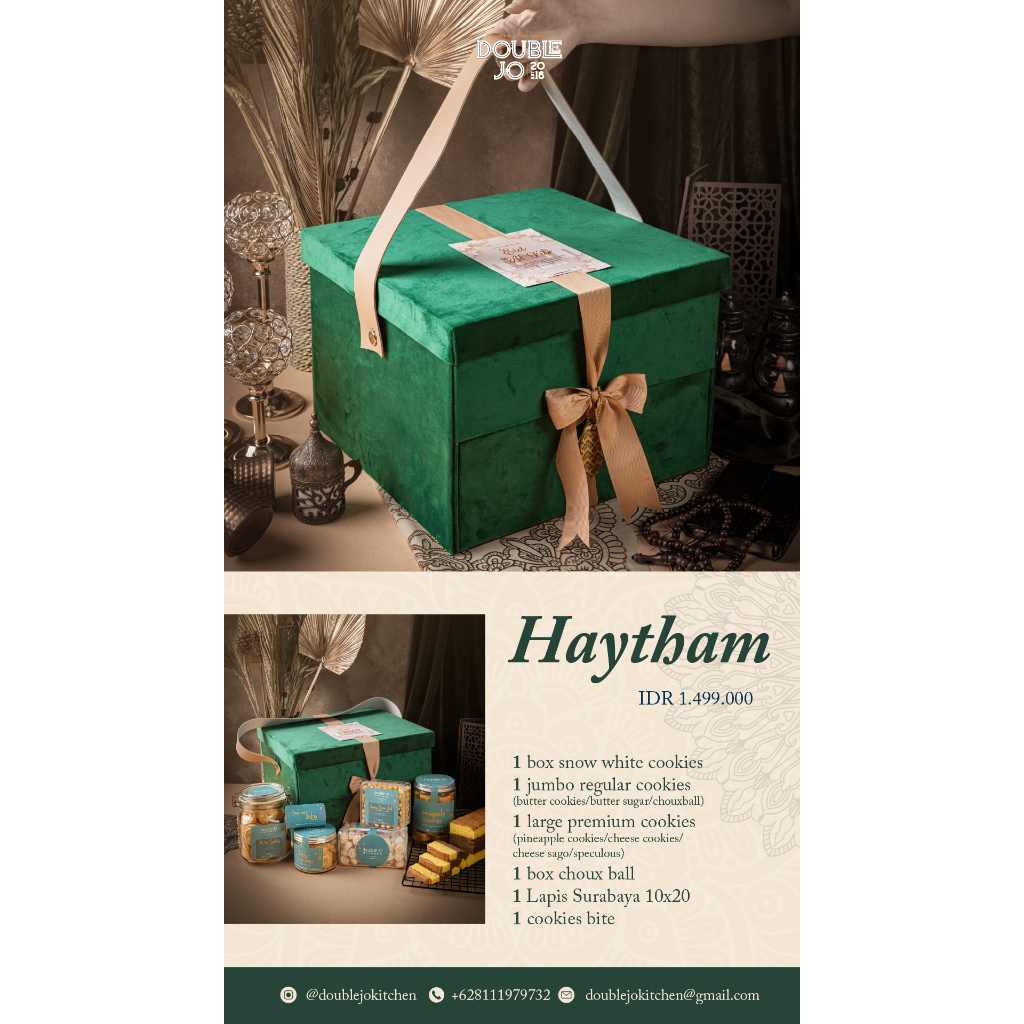 

Haytham Cookies Hampers box