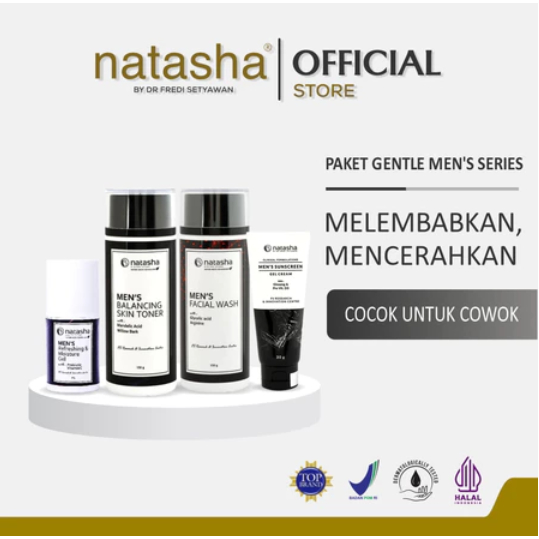 NATASHA SKINCARE PAKET GENTLE MEN'S SERIES
