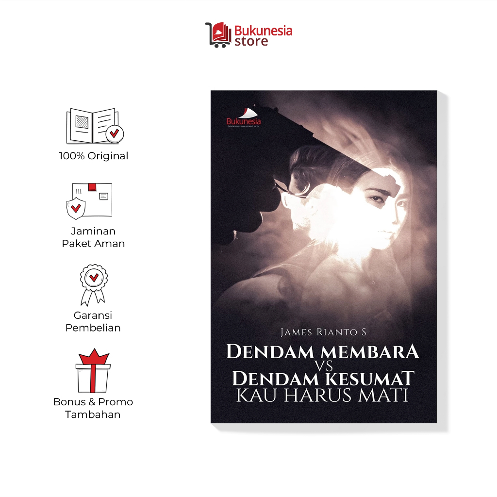 Bukunesia - Buku Novel Dendam Membara vs Dendam Kesumat, Kau Harus Mati - Buku Novel Drama